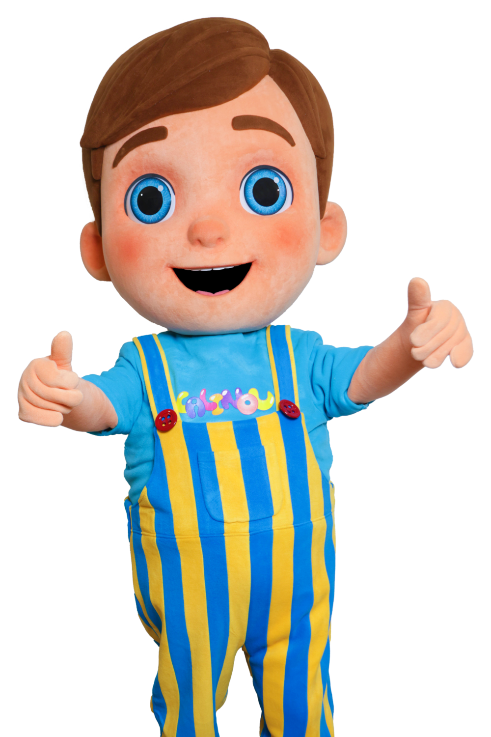The real Calinou mascot giving a thumbs up