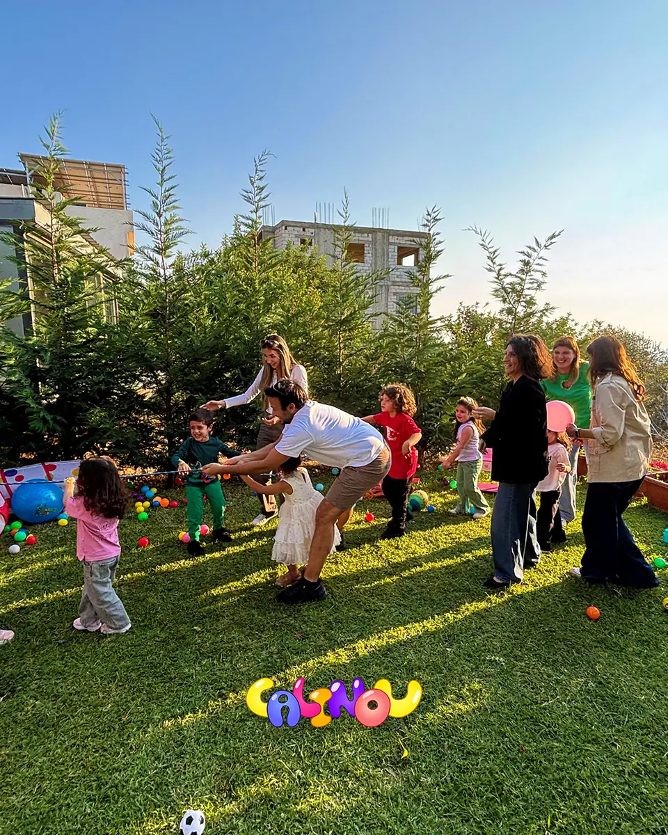 A colorful kids’ entertainment experience